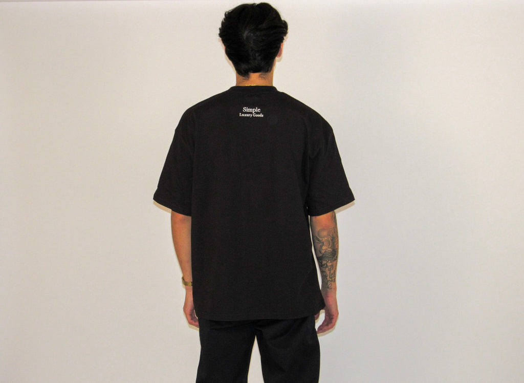 Heavyweight Drop Shoulder T-Shirt (Black)