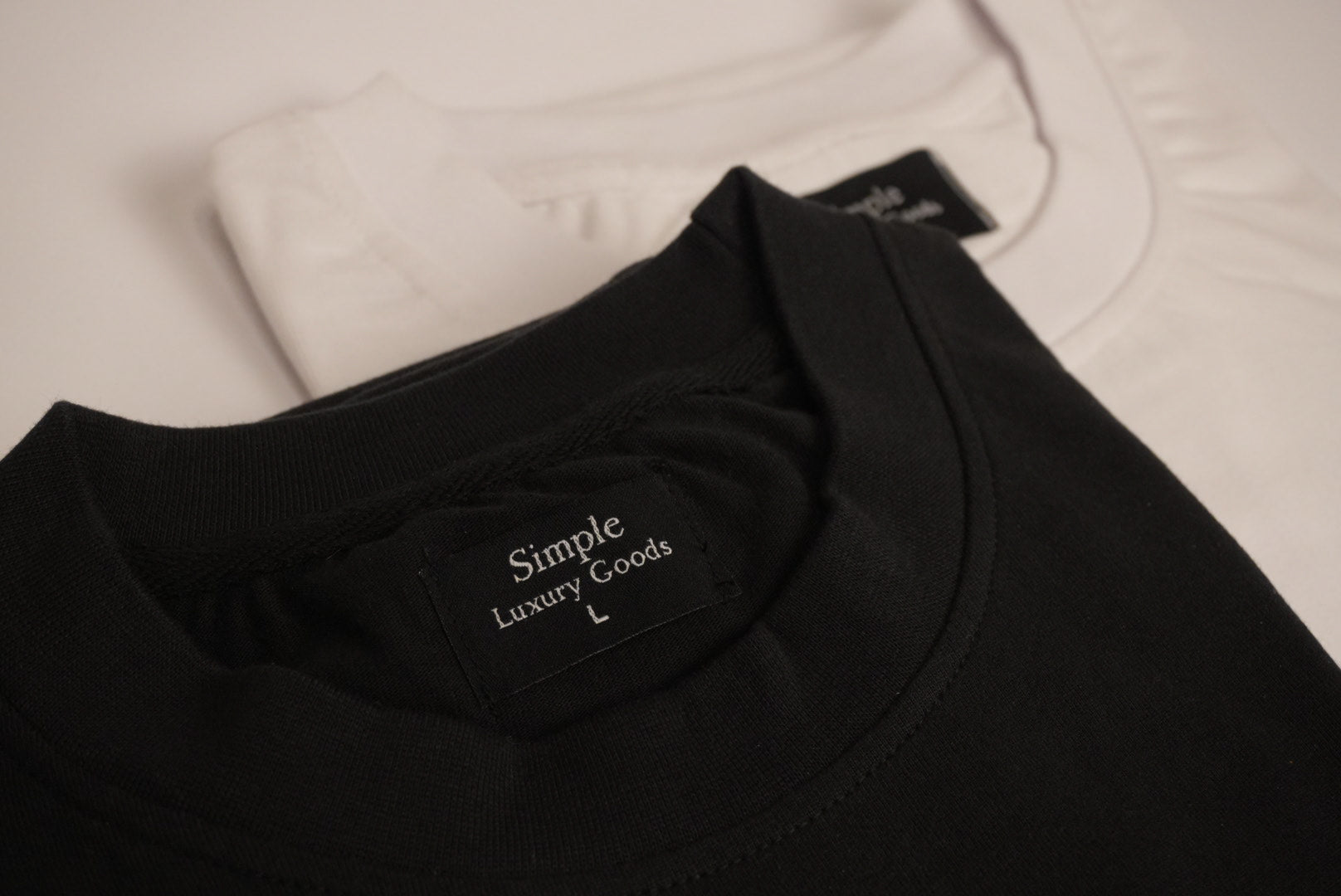 Heavyweight Drop Shoulder T-Shirt Bundle (Black and White)