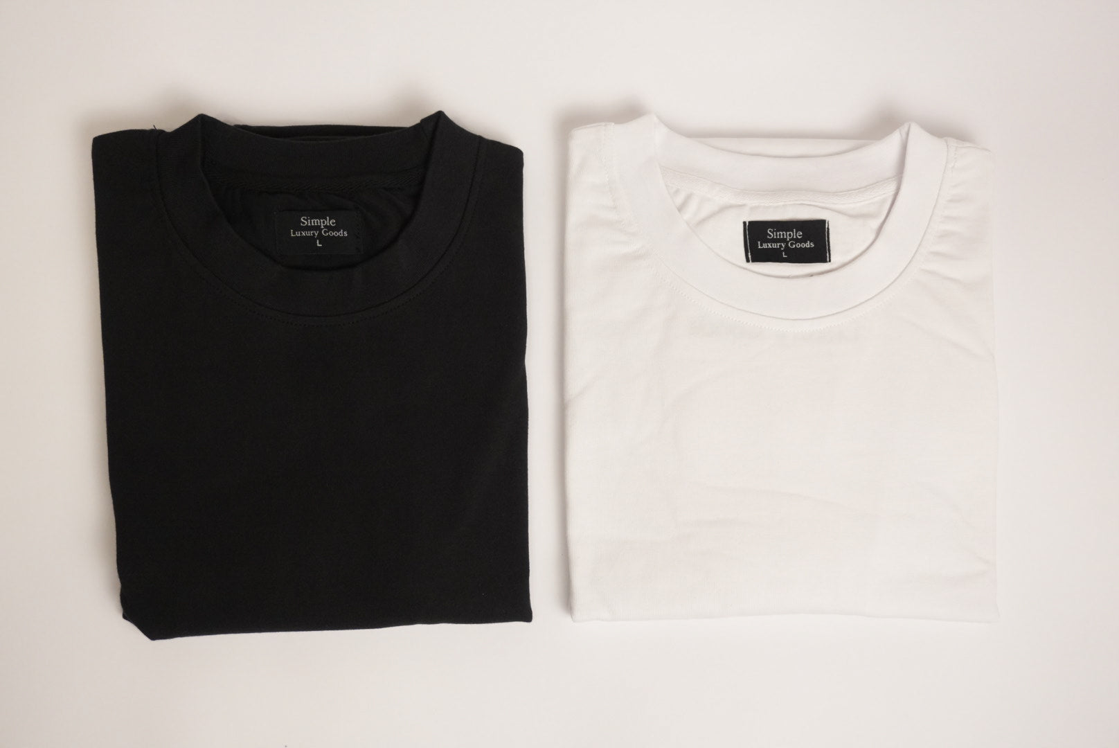 Heavyweight Drop Shoulder T-Shirt Bundle (Black and White)