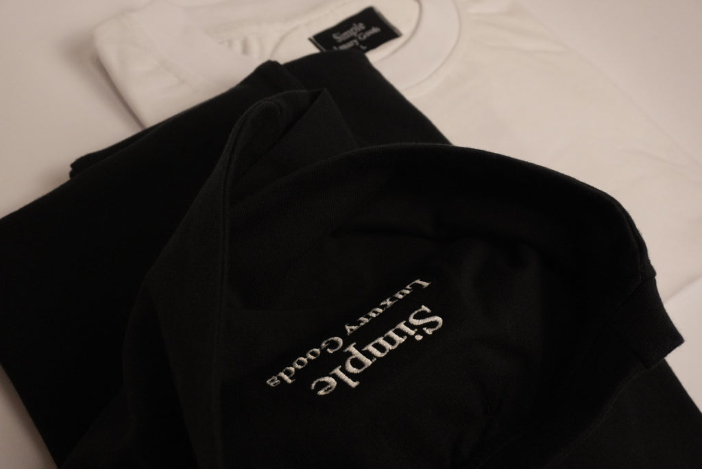 Heavyweight Drop Shoulder T-Shirt Bundle (Black and White)