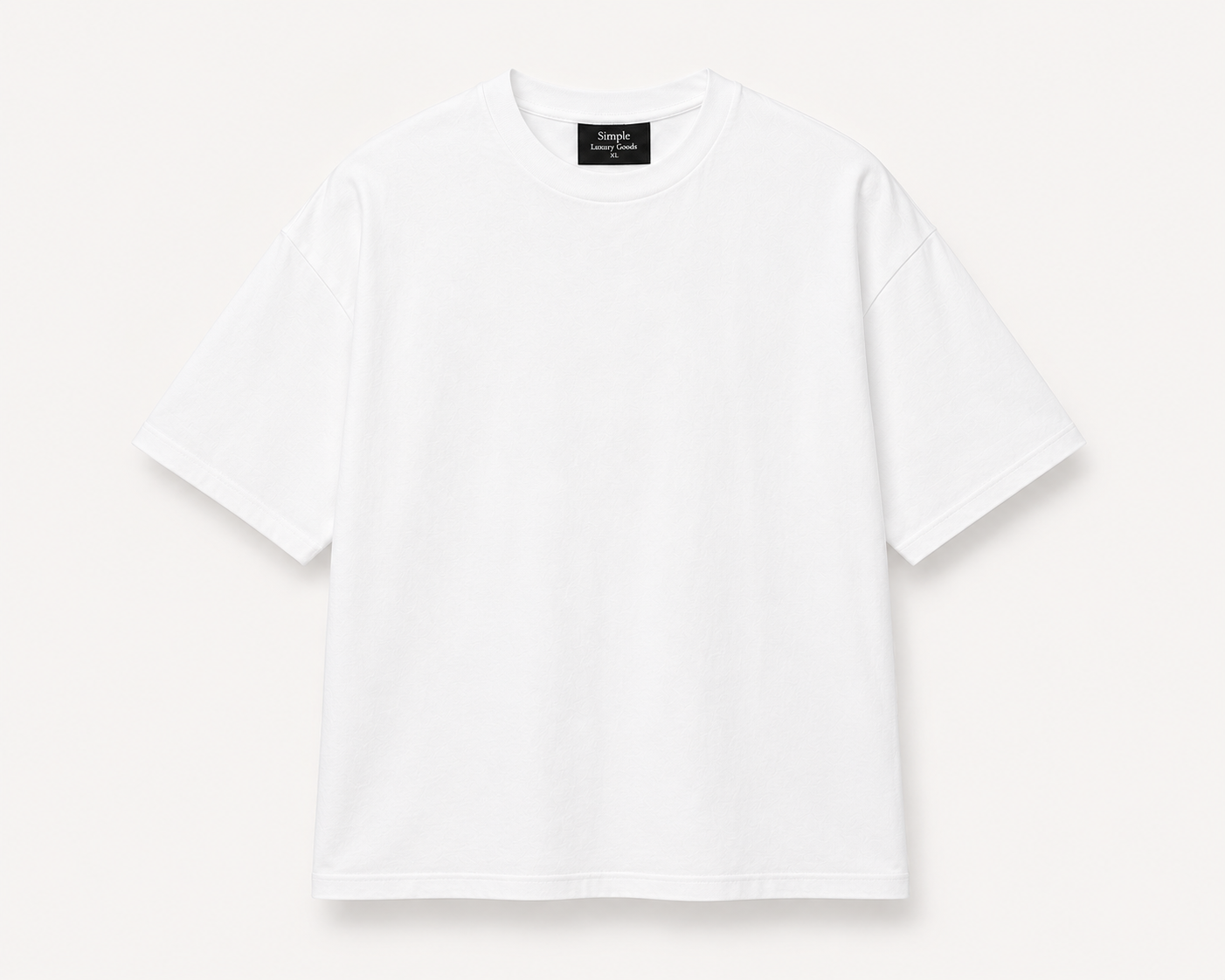 Heavyweight Drop Shoulder T-Shirt - White