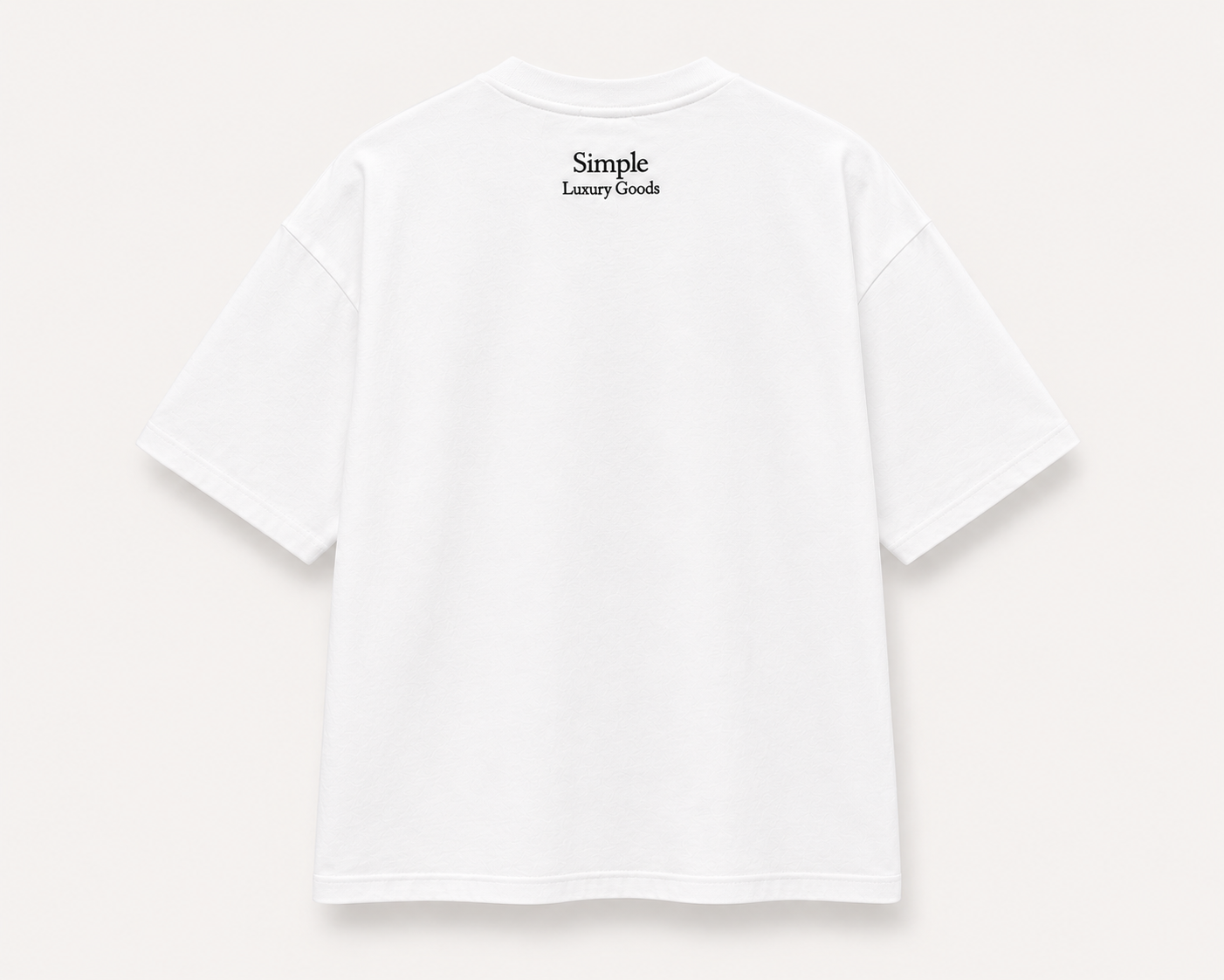 Heavyweight Drop Shoulder T-Shirt - White