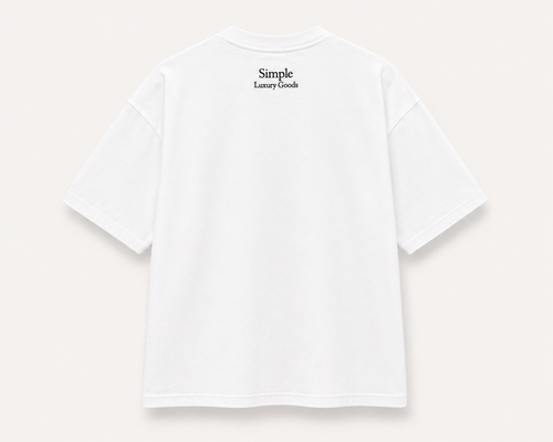 Heavyweight Drop Shoulder T-Shirt - White