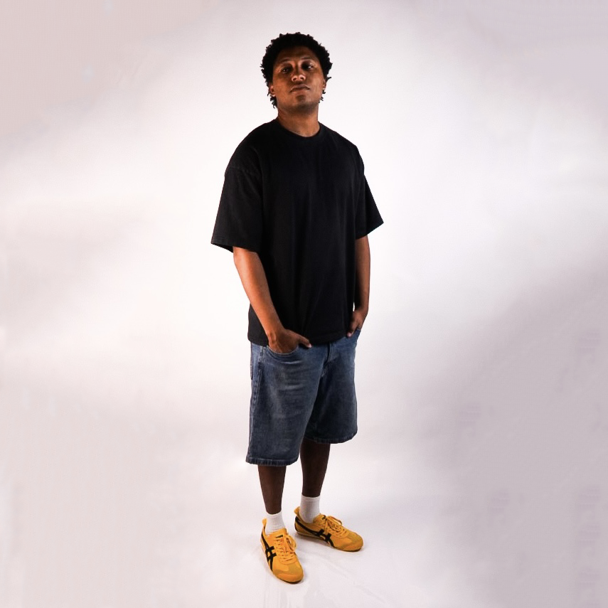 Simple Luxury Goods Heavyweight Drop Shoulder T-Shirt – Black